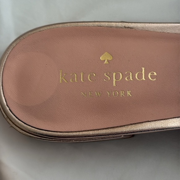 Kate Spade pink  Glitter Mules size 7 1/2 - Picture 4 of 12
